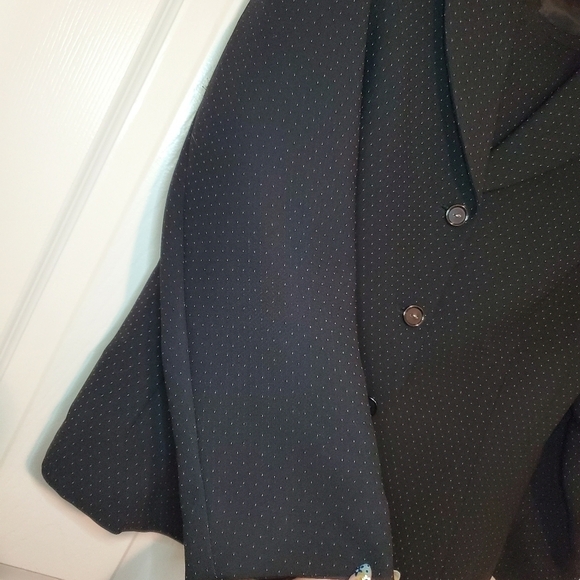 Dressbarn 2 Piece Suit Polka Dots Sz 8 - Picture 2 of 16